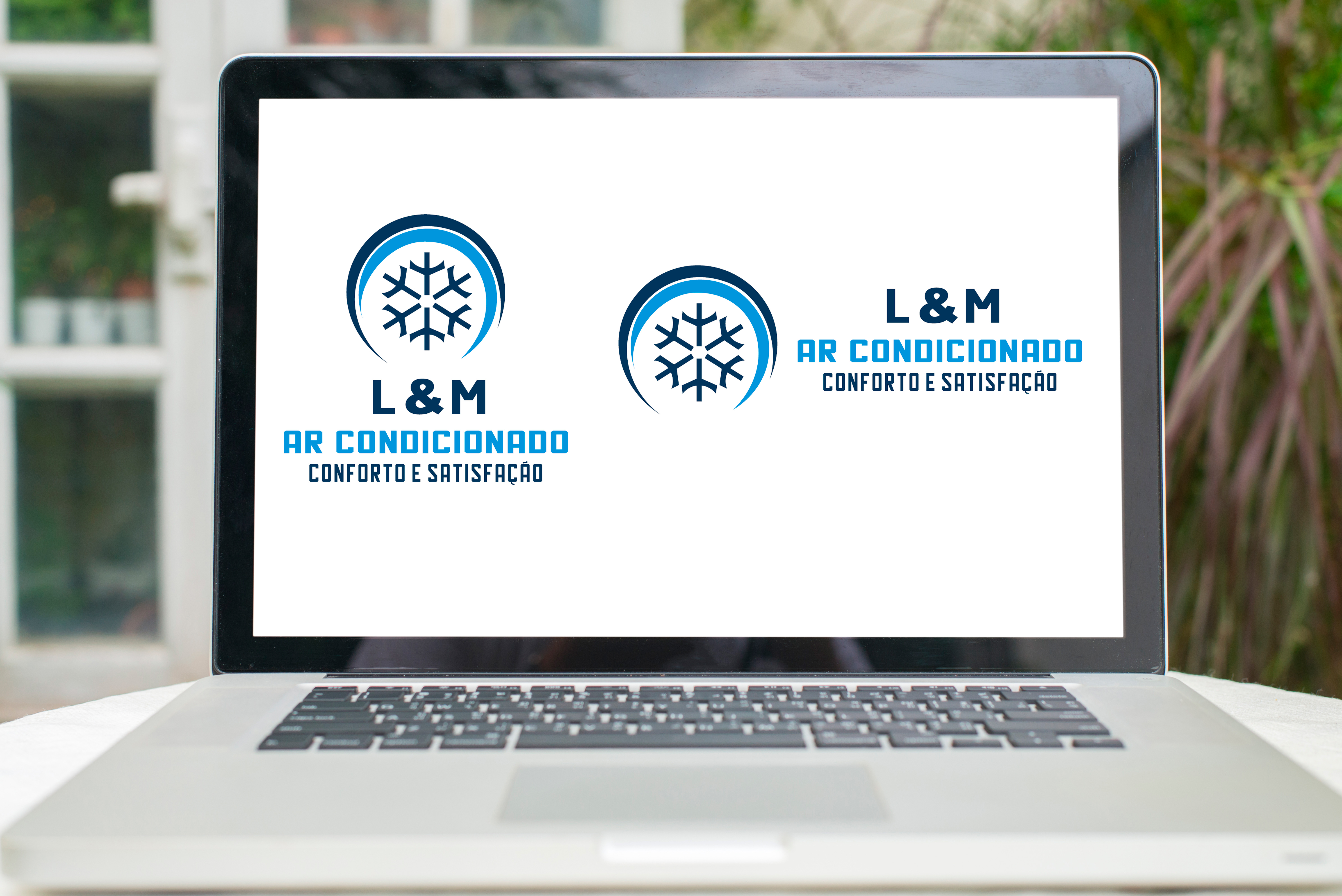 L&M Ar Condicionado – Logotipo